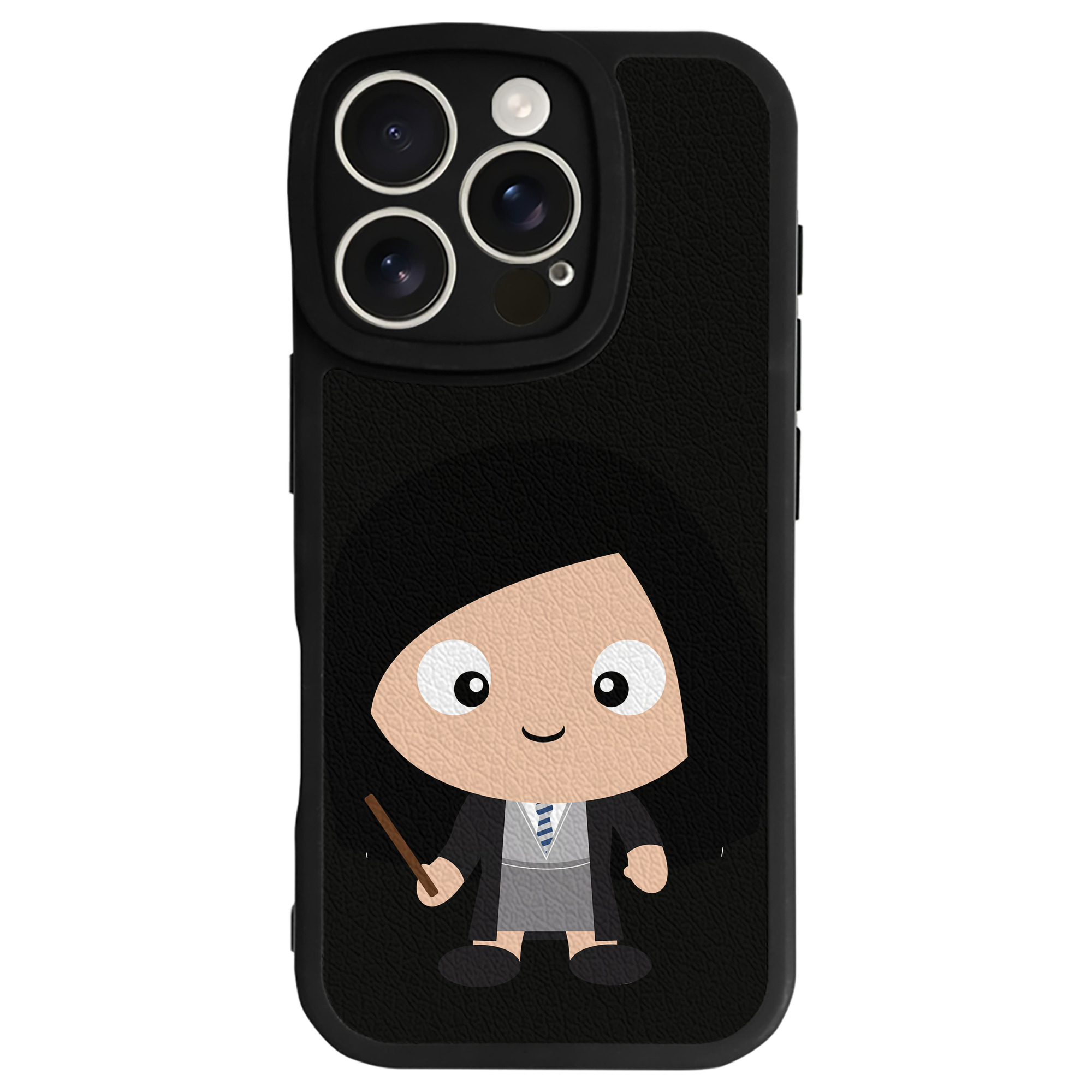 （画像用） Harry Potter ハリー・ポッターシリーズ 【iPhone 16シリーズ対応】シリコンスマホケース（レザー調） 材質：シリコン